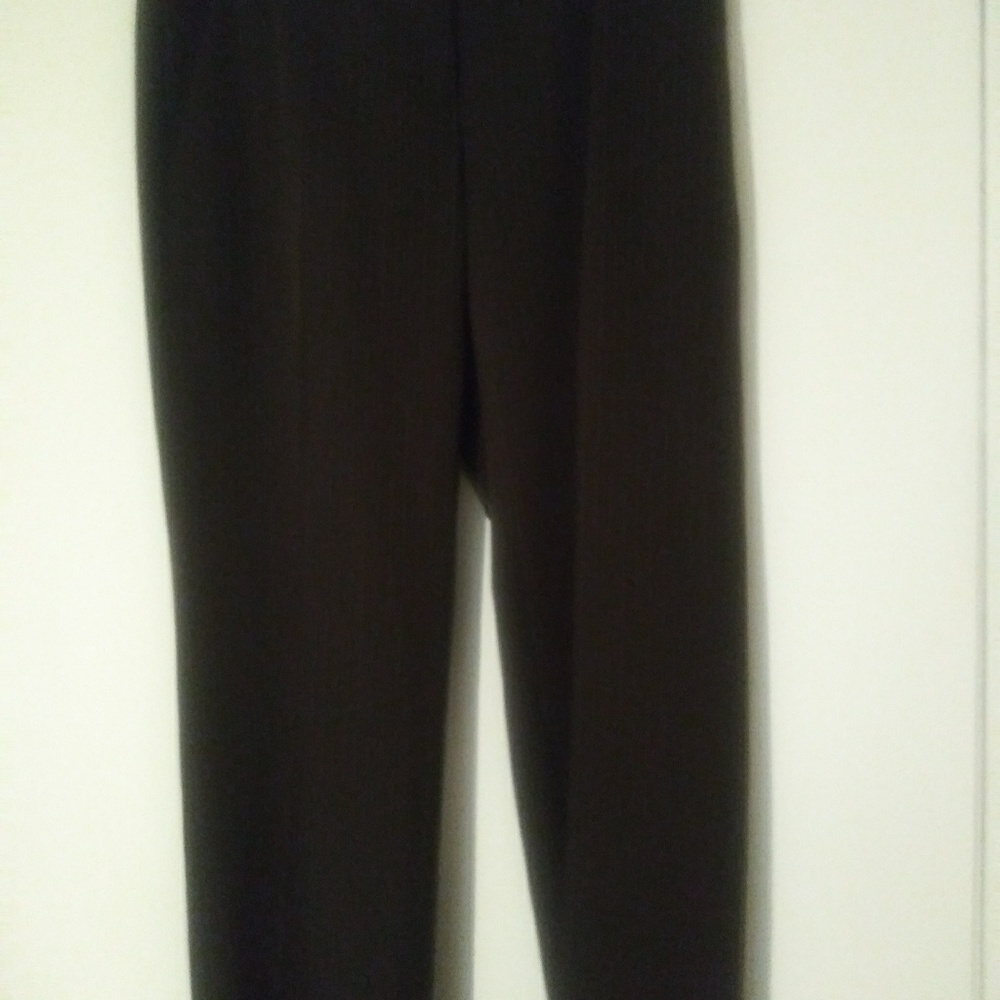 Brown Calvin Pin-Striped Dress Pants